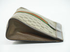 Gucci Parfums Sherry Line GG Supreme Clutch Beige Brown — view 4