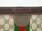 Gucci Parfums Sherry Line GG Supreme Clutch Beige Brown — view 7