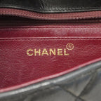 Chanel Handbag Quilted Parent Child Bag Lambskin Black Gold — view 5