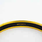 Hermes Bangle Enamel PM Gold Plated Cloisonne Green Bracelet — view 5