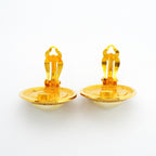 Chanel Earrings Vintage Round — view 7