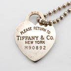 Tiffany & Co Necklace Return to Silver — view 6