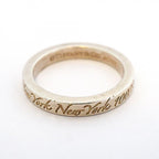 Tiffany & Co Ring Notes Narrow 925 Sterling Silver — view 7