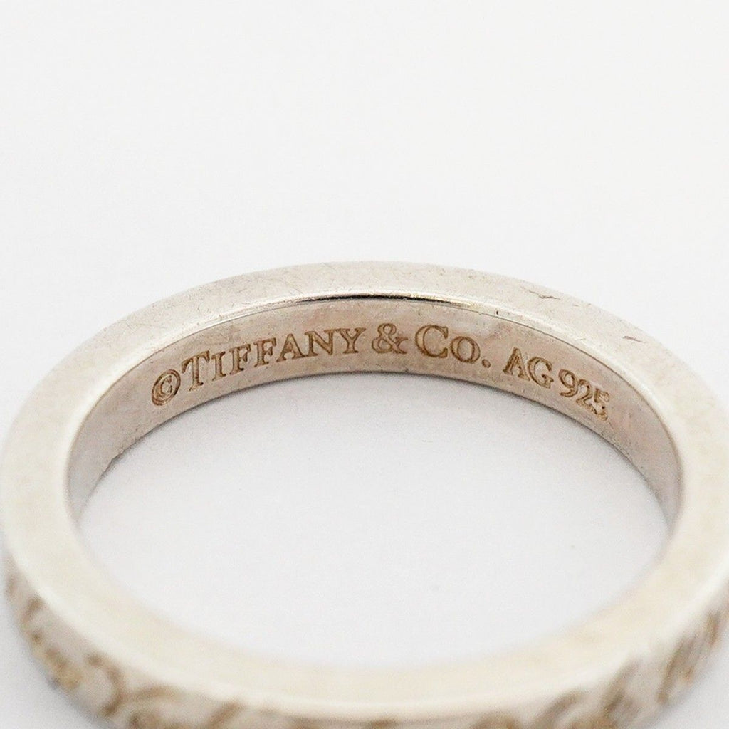 Tiffany & Co Ring Notes Narrow 925 Sterling Silver — view 4