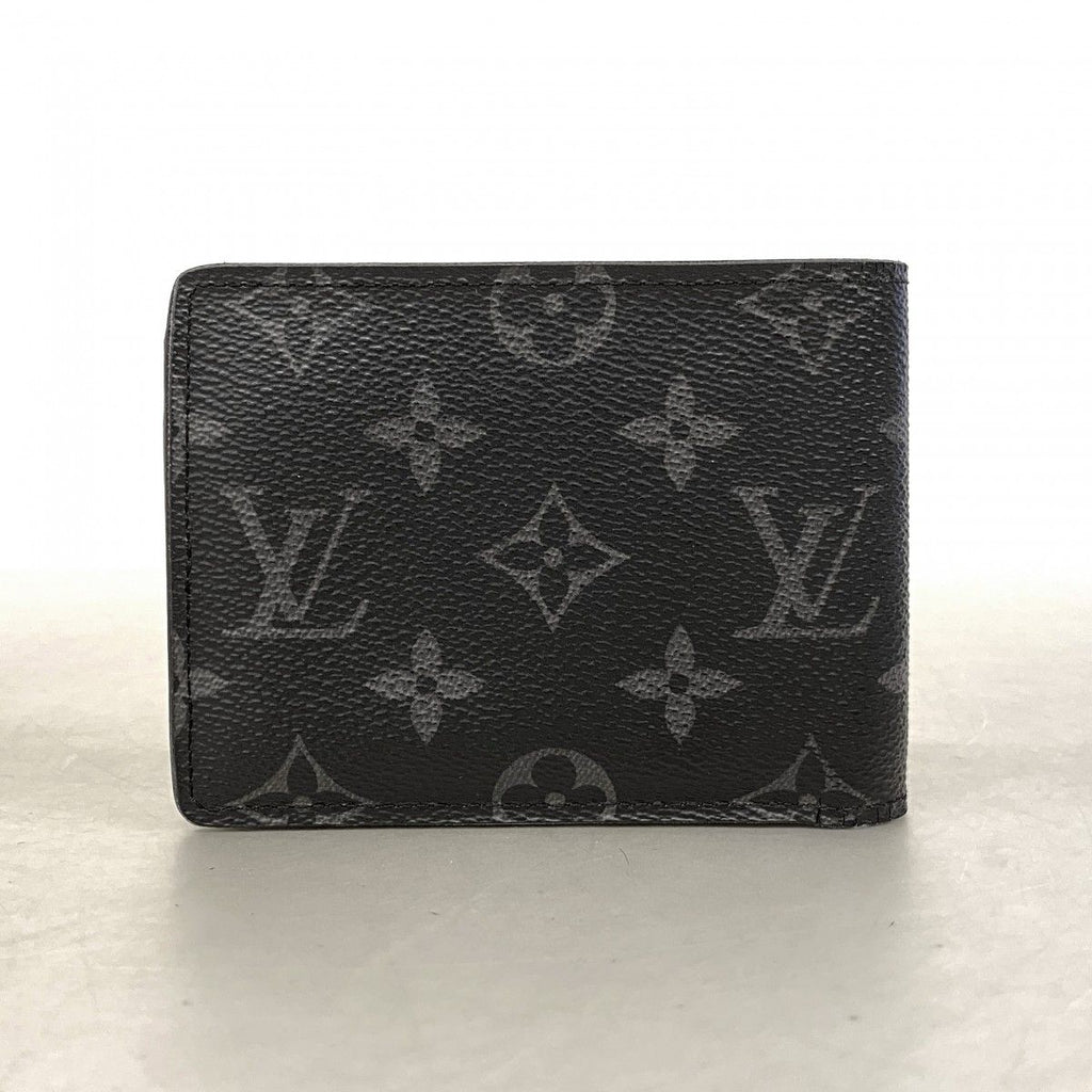 Louis Vuitton Billfold Monogram Eclipse Portefeuille Multiple Black Wallet — view 9