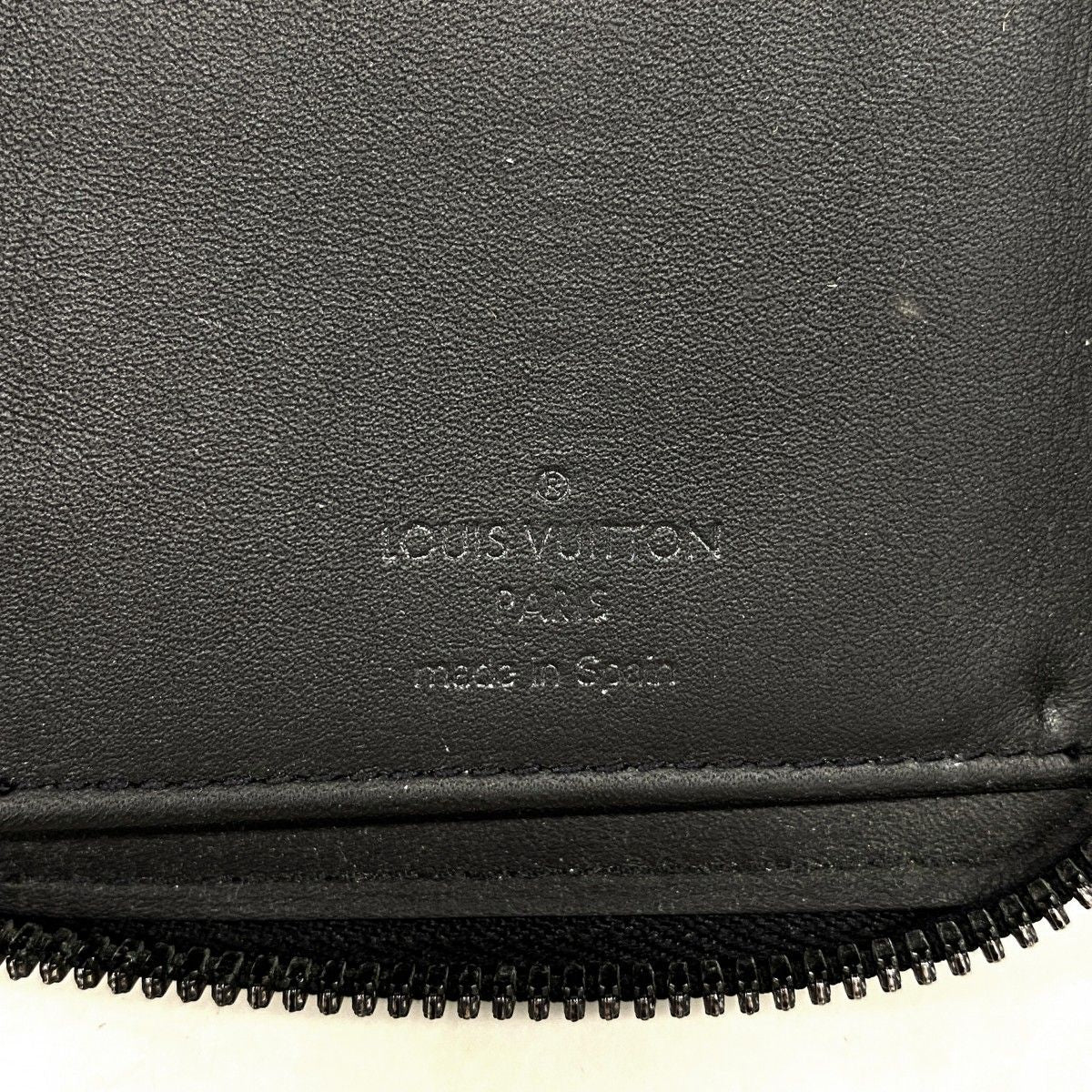 Louis Vuitton Wallet Monogram Shadow Zippy Vertical Black — view 4