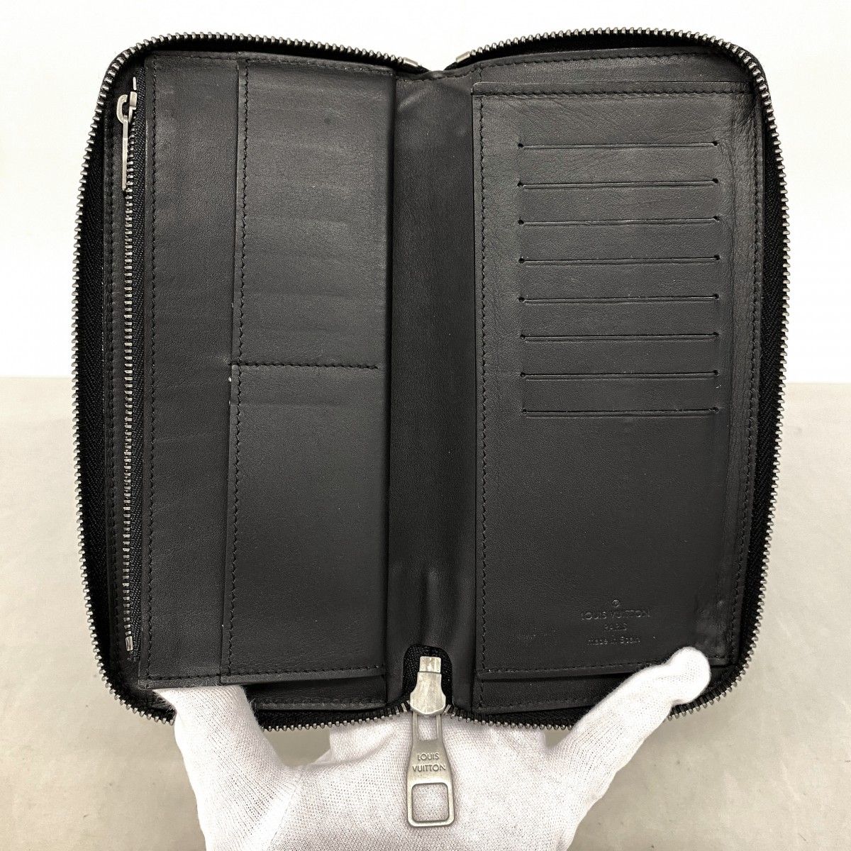 Louis Vuitton Wallet Damier Infini Zippy Vertical Onyx — view 3