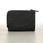 Louis Vuitton Trifold Wallet Monogram Taurillon Portefeuille Pilot Noir — view 8