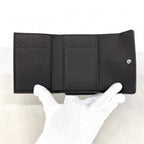 Louis Vuitton Trifold Wallet Monogram Taurillon Portefeuille Pilot Noir — view 3