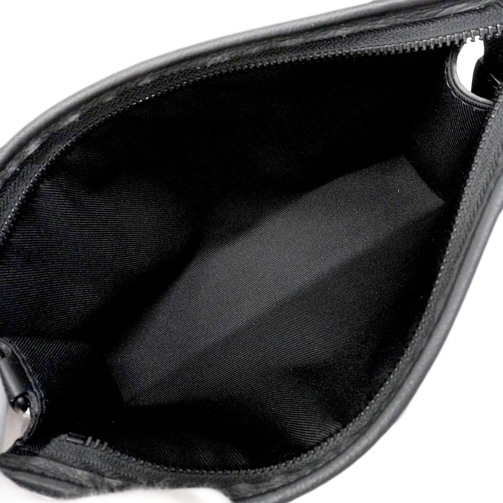 Louis Vuitton Shoulder Bag Monogram Shadow Gaston Wearable Wallet Black — view 4