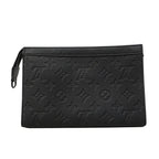 Louis Vuitton Shoulder Bag Monogram Shadow Gaston Wearable Wallet Black — view 8