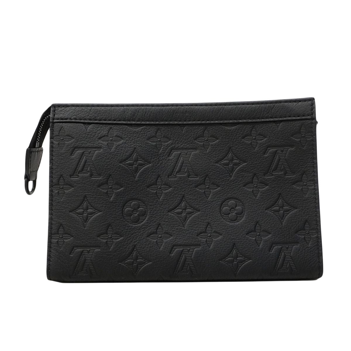Louis Vuitton Shoulder Bag Monogram Shadow Gaston Wearable Wallet Black — view 8
