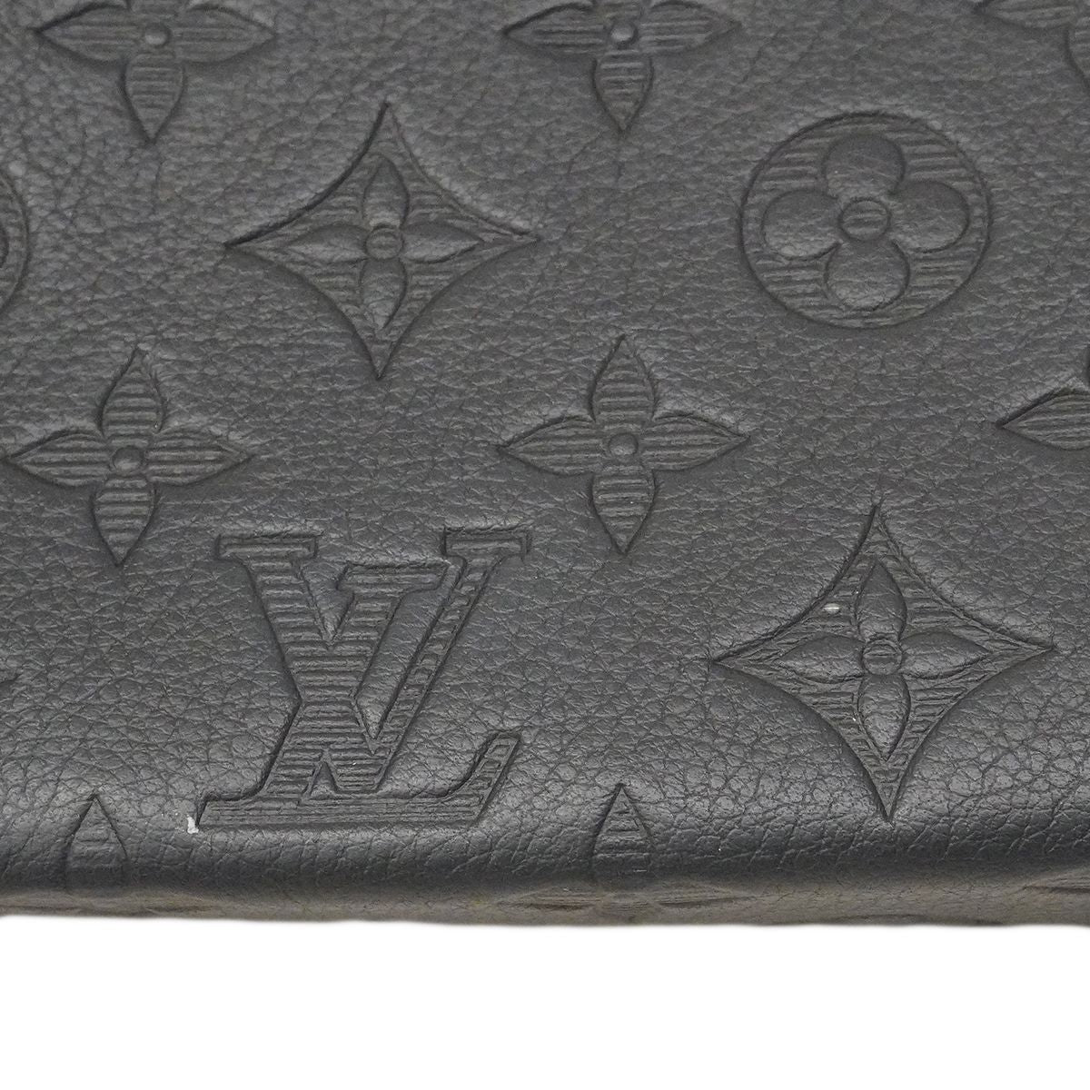 Louis Vuitton Shoulder Bag Monogram Shadow Gaston Wearable Wallet Black — view 7
