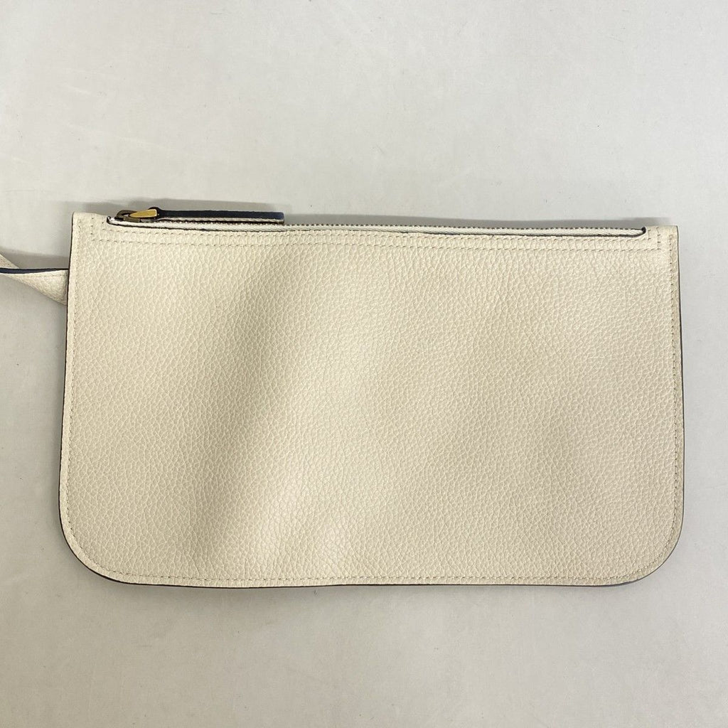 Gucci Backpack Drawstring Leather Ivory Gold — view 7
