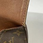 Louis Vuitton Shoulder Bag Monogram Cartouchiere Brown — view 9