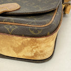 Louis Vuitton Shoulder Bag Monogram Cartouchiere Brown — view 6