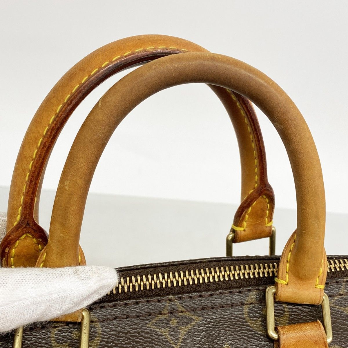 Louis Vuitton Handbag Monogram Speedy 25 Brown — view 9