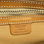 Celine Handbag Macadam Brown Gold — view 5