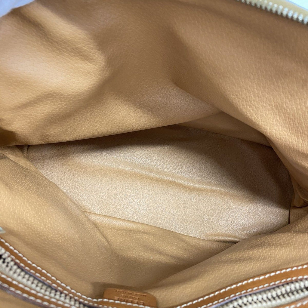 Celine Handbag Macadam Brown Gold — view 4