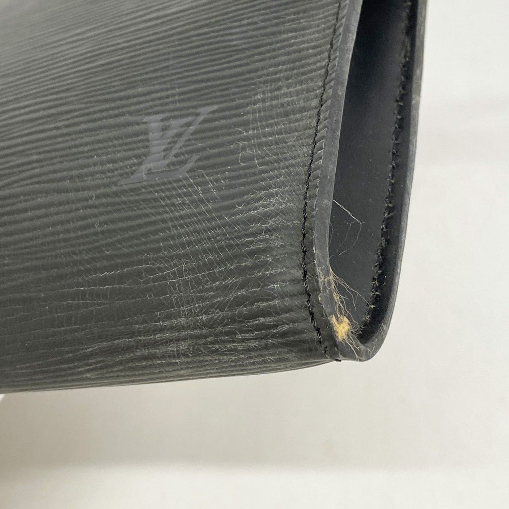 Louis Vuitton Pouch Epi Pochette Noir — view 7