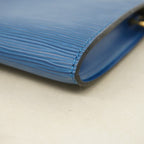 Louis Vuitton Pouch Epi Pochette Toledo Blue — view 6