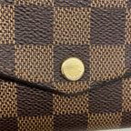 Louis Vuitton Wallet Damier Portefeuille Sarah Ebene Rosevalerine — view 8