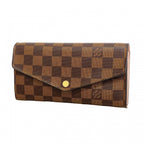 Louis Vuitton Wallet Damier Portefeuille Sarah Ebene Rosevalerine