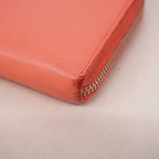 Chanel Wallet Leather Pink Silver — view 5