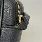 Gucci Shoulder Bag Soho Leather Black Champagne Gold — view 7