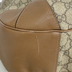 Gucci Shoulder Bag GG Supreme Beige Brown Champagne Gold — view 6