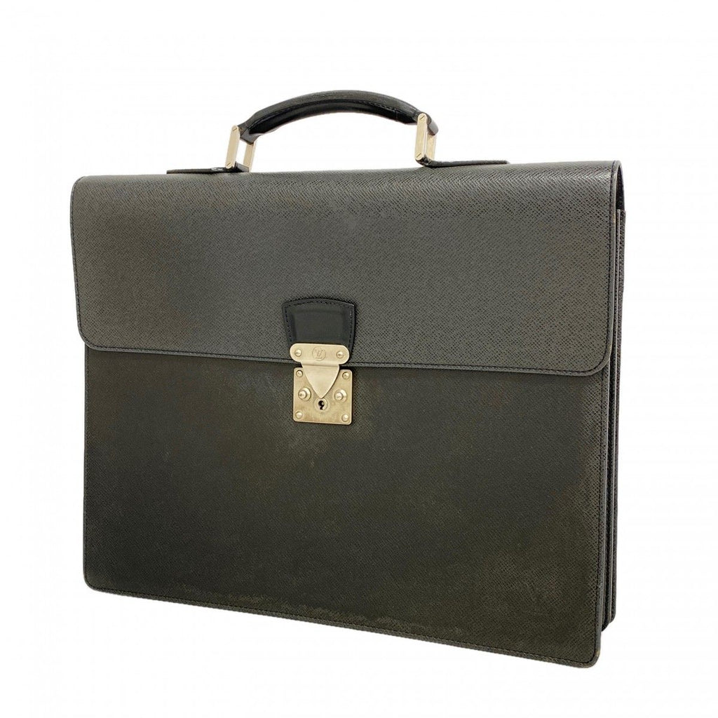 Louis Vuitton Business Bag Taiga Moscova Ardoise