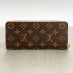 Louis Vuitton Wallet Monogram Portefeuille Clemence Blue Rosevalerine Flower — view 8