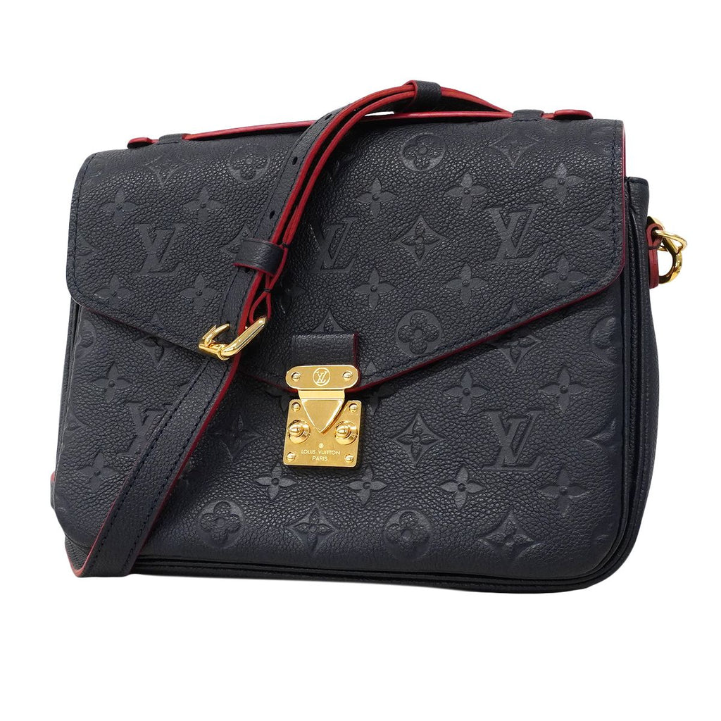 Louis Vuitton Handbag Monogram Empreinte Pochette Metis Marie Nourge 2-Way