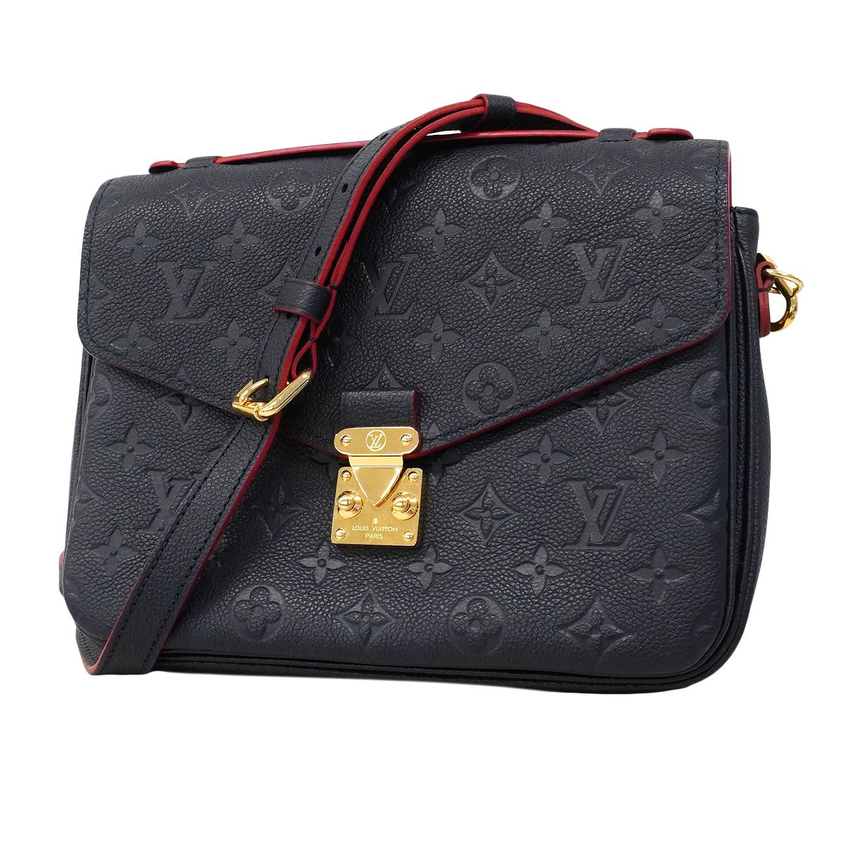 Louis Vuitton Handbag Monogram Empreinte Pochette Metis Marie Nourge 2-Way