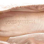 Louis Vuitton Ballet Shoes Sequin Shiny Pink — view 7