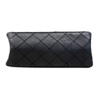 Chanel Shoulder Bag Quilted 2.55 Calfskin Black Gold — view 3