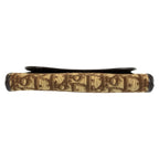 Dior Trotter Brown Beige Gold Clutch Pouch — view 8