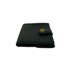 Gucci Vintage Micro GG Logo Leather Bifold Wallet Mini Black — view 5