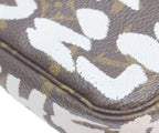 Louis Vuitton Monogram Graffiti Pochette Handbag — view 9