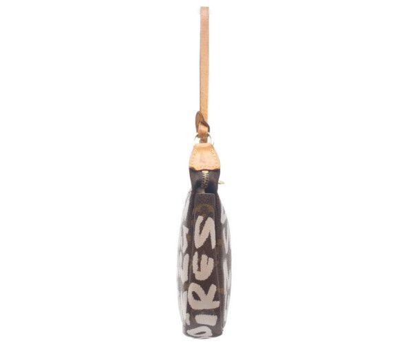 Louis Vuitton Monogram Graffiti Pochette Handbag — view 2
