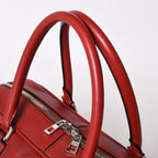 Loewe Amazona Handbag Red Leather Silver — view 6