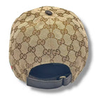 Gucci Hat Baseball Cap GG Canvas Brown — view 2