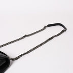 Saint Laurent Carre Shoulder Bag 2-Way Leather Black Silver — view 5