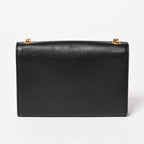 Saint Laurent Shoulder Bag Gold Black YSL Logo — view 2