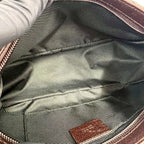 Gucci GG Canvas Logo Mini Shoulder Bag Pouch Brown — view 9