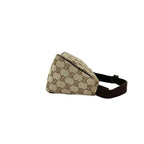 Gucci GG Canvas Logo Mini Shoulder Bag Pouch Brown — view 6