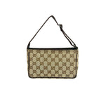 Gucci GG Canvas Logo Mini Shoulder Bag Pouch Brown — view 3
