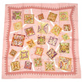 Hermes Scarf Carre 90 la Mecanique Des Idees Structure Of Ideas Pink