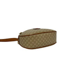 Celine Vintage Macadam Blason Triomphe Pattern Leather Mini Shoulder — view 7