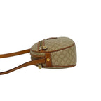 Celine Vintage Macadam Blason Triomphe Pattern Leather Mini Shoulder — view 5